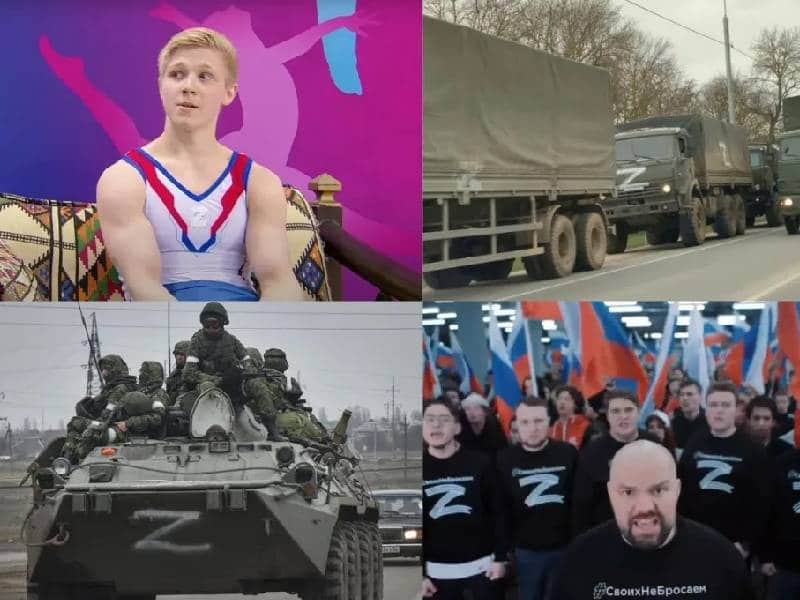 ¿Por qué usan la letra Z el ejército ruso?
