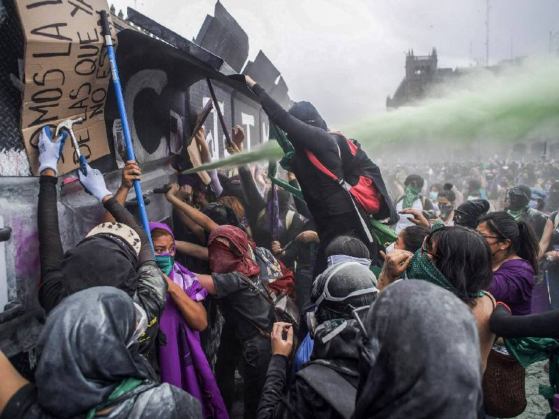 Espera la CDMX marcha ÔÇ£muy violentaÔÇØ por el 8M