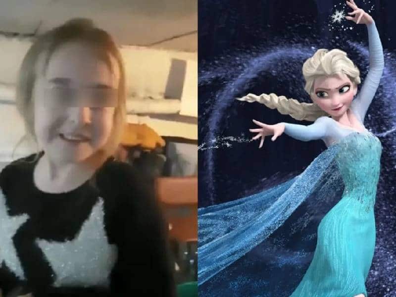 VIDEO. ¡Esperanza! Niña ucraniana canta ¡Let it go! durante ataque ruso