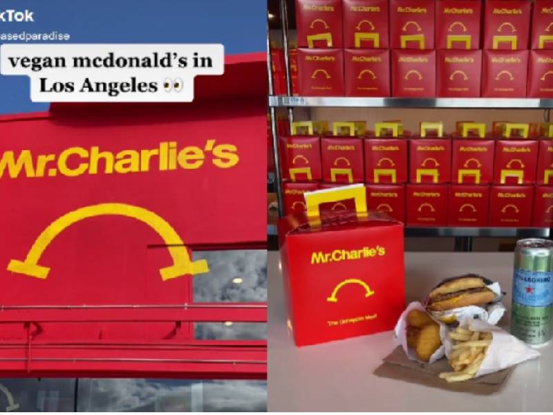 La imitación vegana de McDonaldÔÇÖs se vuelve viral en TikTok