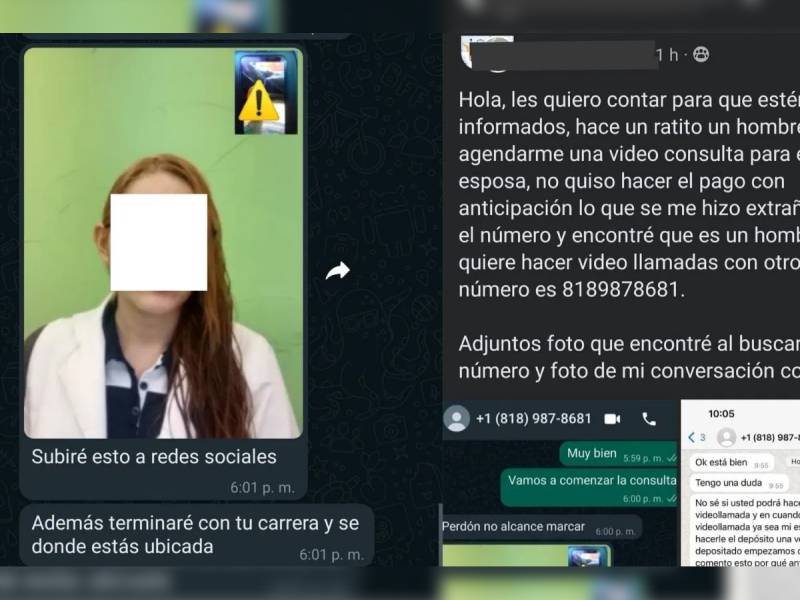 Nutrióloga denuncia a hombre que se tocó durante consulta virtual