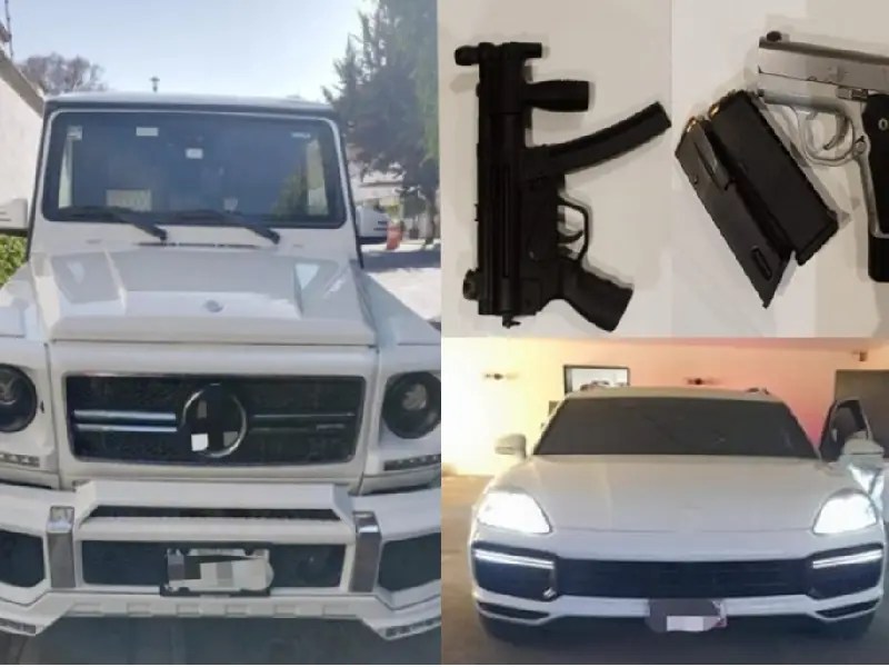 A proceso, nueve detenidos con drogas, armas y vehículos de lujo