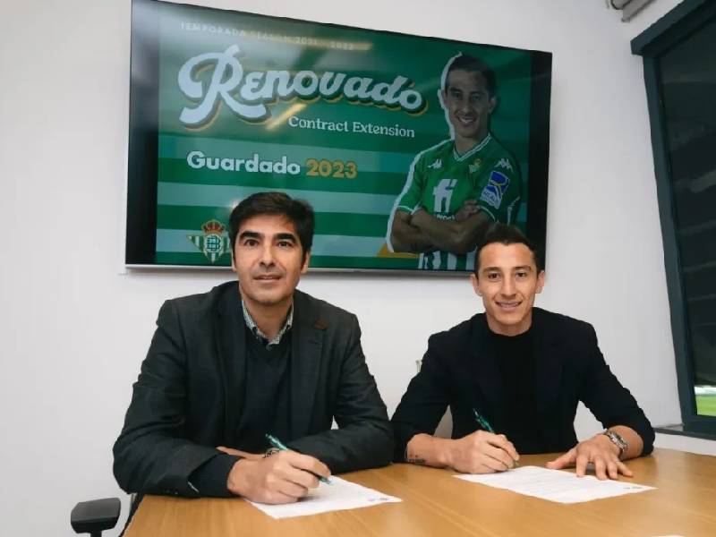 Hay Andrés Guardado para rato; Betis renueva un año más al mexicano