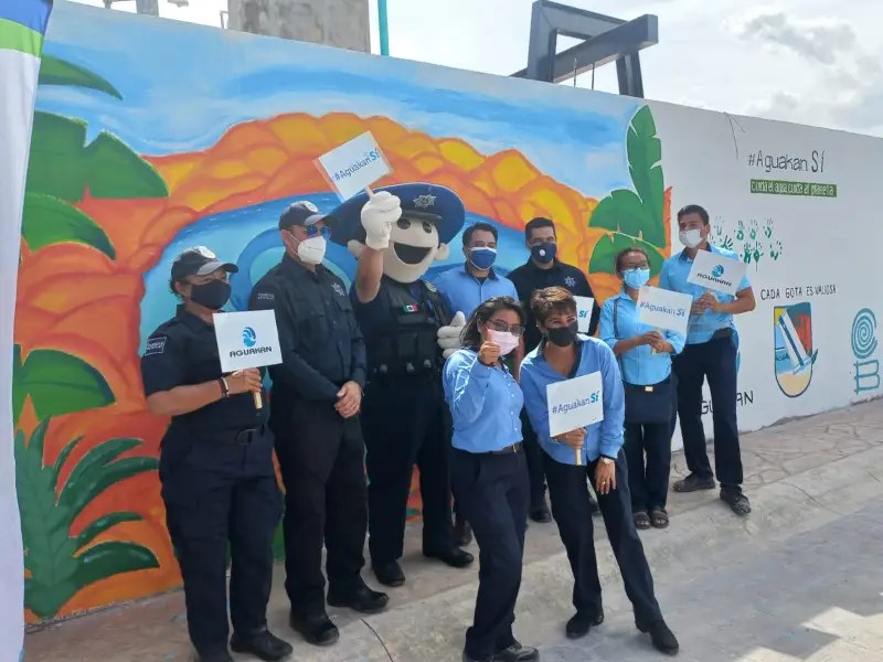 Conmemora Puerto Morelos el día del agua para hcer visible lo invisible