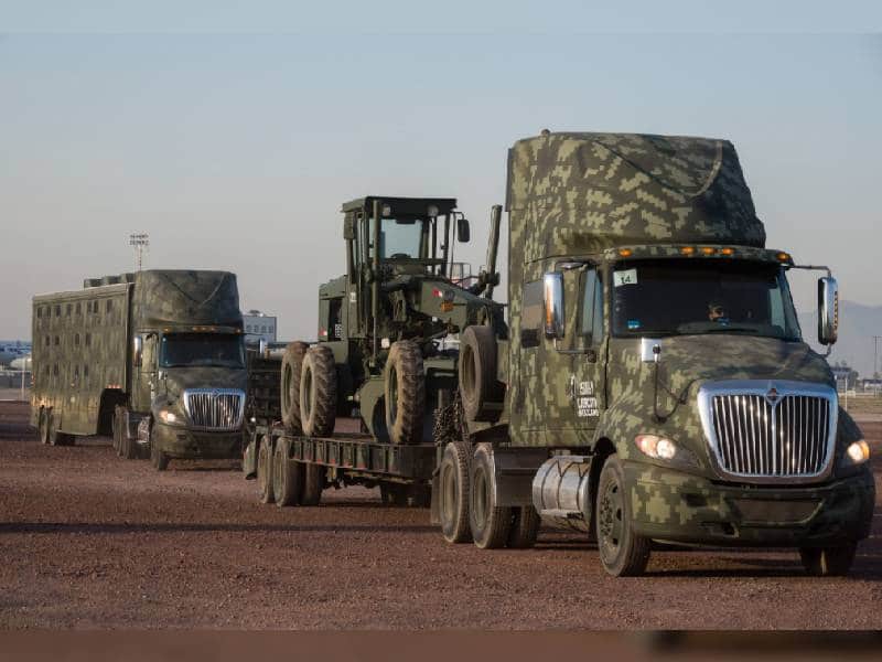 Ingenieros militares se trasladan a Tulum para trabajar en el Tren Maya