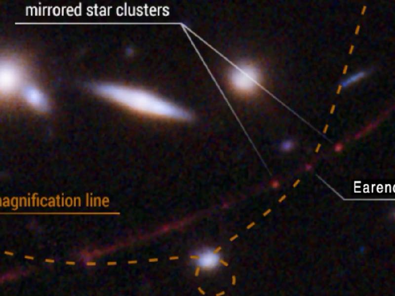NASA revela su nuevo récord ¡Earendel!, la estrella individual más lejana