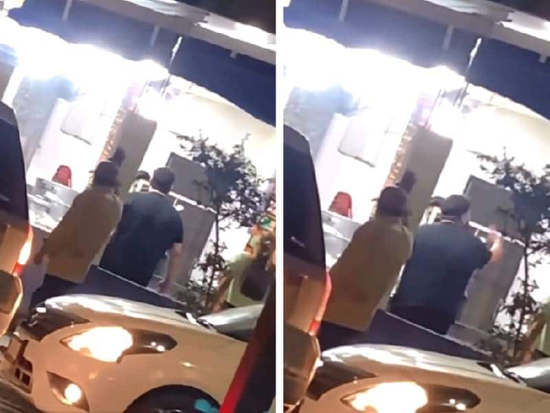 Video: ¡¡¡¡Tres gringas te dijeÔÇª!!!! Hombre agrede a taquero por orden equivocada de tacos