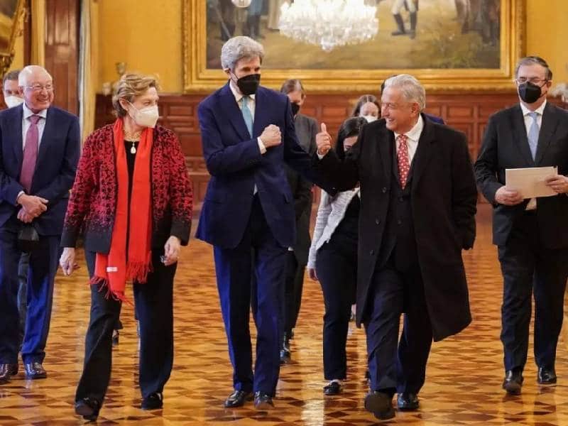 Recibirá AMLO a John Kerry para dialogar Reforma Eléctrica