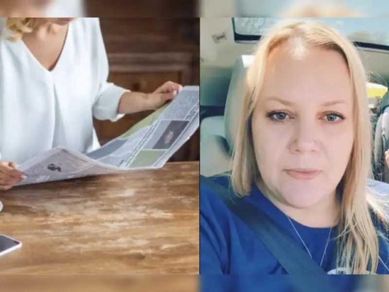 Mujer descubre a su esposo engañandola gracias a un periódico