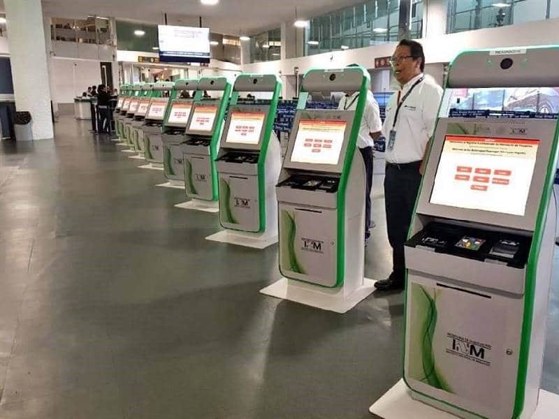 Ofrece INM nuevos kioscos electrónicos en Cancún antes de concluir 2022