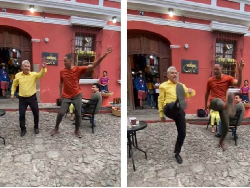 Will Smith presume sus mejores pasos de baile junto a ¡El Lobo Vázquez!