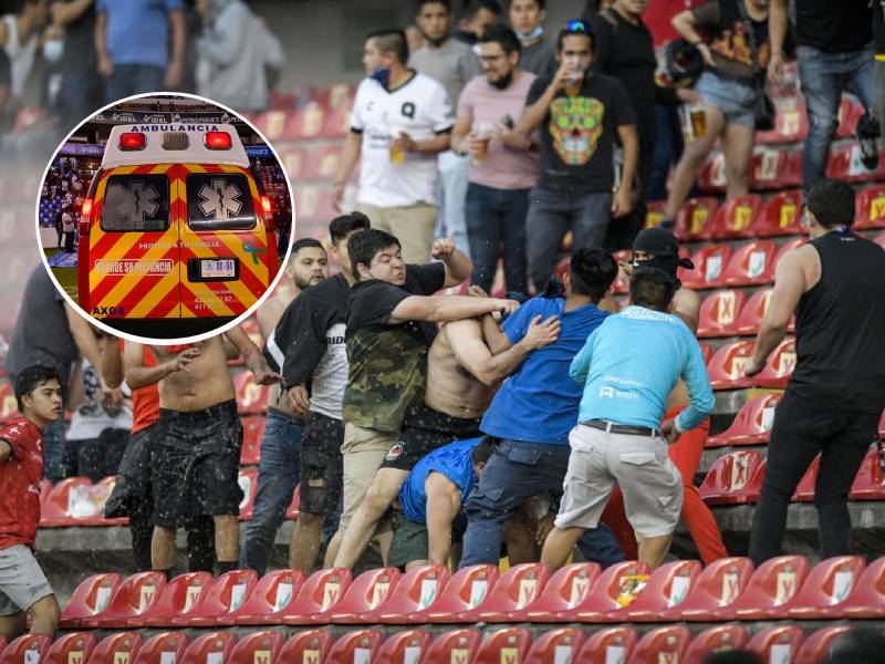 Herido en Estadio Corregidora fue intubado y otros presentan fractura de cráneo