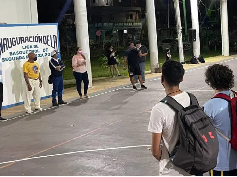 Arranca en Isla Mujeres la segunda edición de la Liga Municipal de Basquetbol