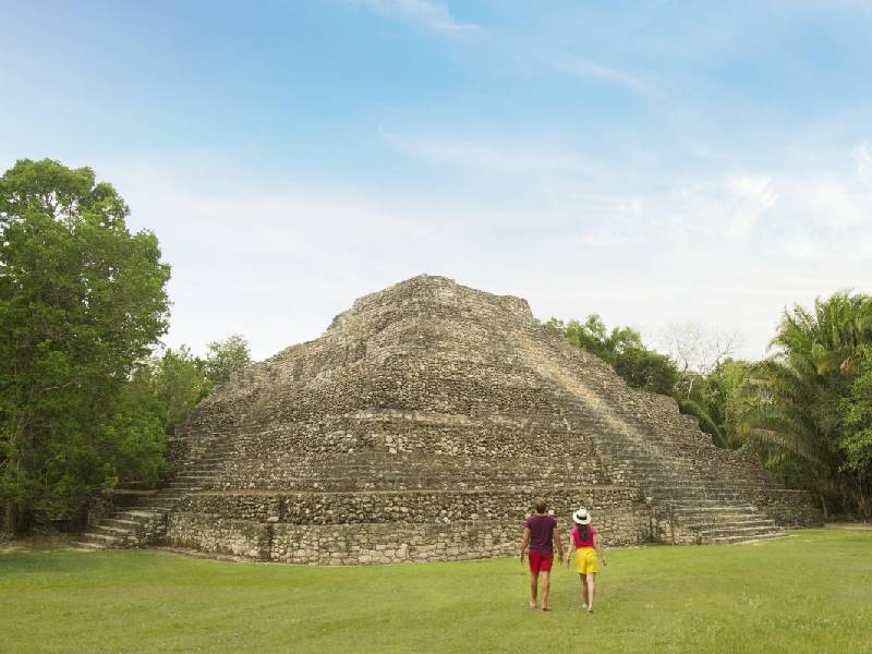 Supera record de visitas este mes el sitio Chacchoben