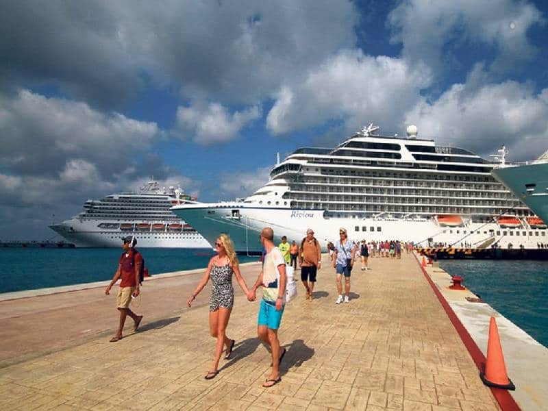 Cumple expectativa arribo de cruceros a Cozumel