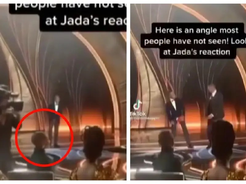 VIDEO: Captan otro ángulo de cachetada de Will Smith a Chris Rock