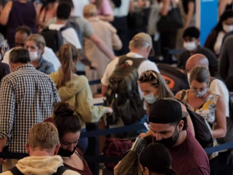 El aeropuerto de Cancún, con 602 operaciones para este día