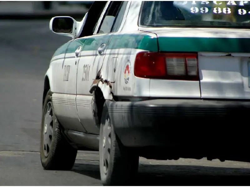 Detectan que el 60% de taxis están en mal estado