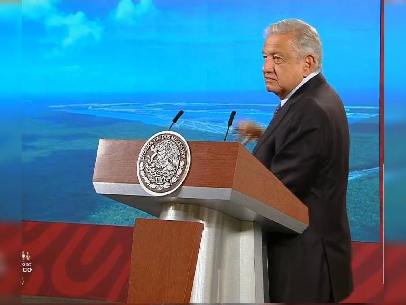 AMLO presenta nuevo trazo del tramo 5 del Tren Maya
