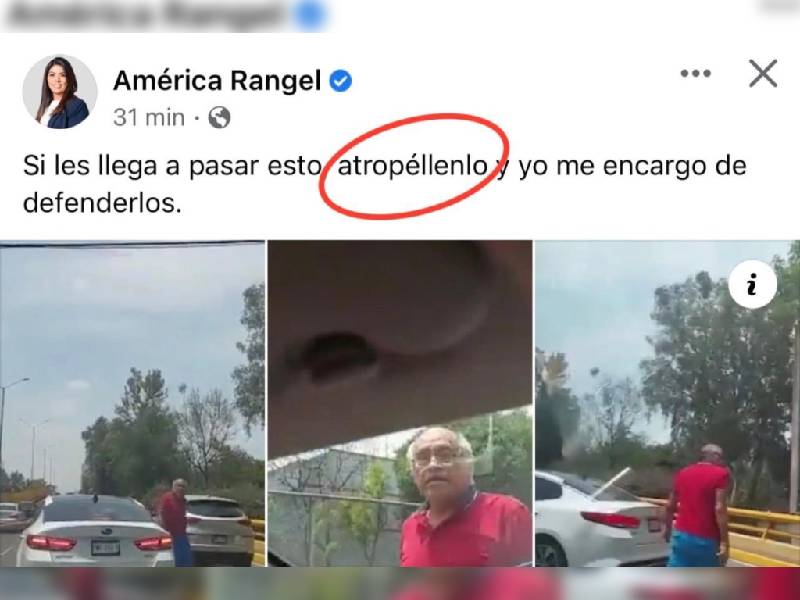 Diputada panista propone atropellar agresores como el de Churubusco