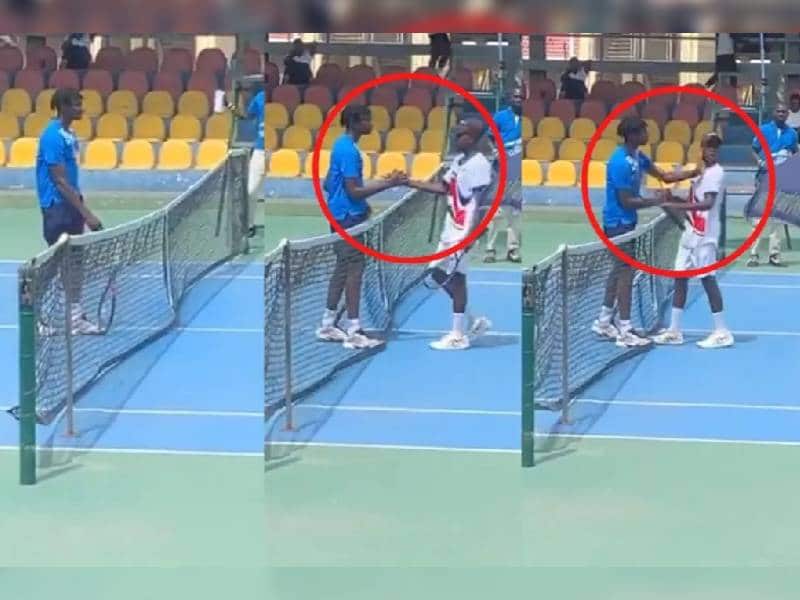 Video: Tenista juvenil hace un ¡Will Smith! y abofetea a su rival