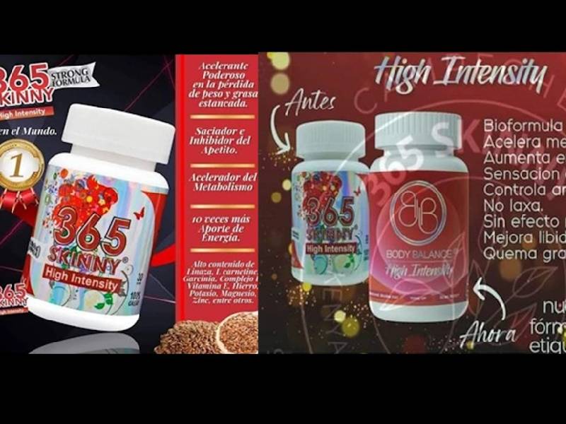 Alerta Cofepris de sustancia prohibida en productos para adelgazar