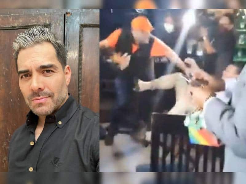 Omar Chaparro recrea en burla las ÔÇÿpatadas marcialesÔÇÖ de Alfredo Adame