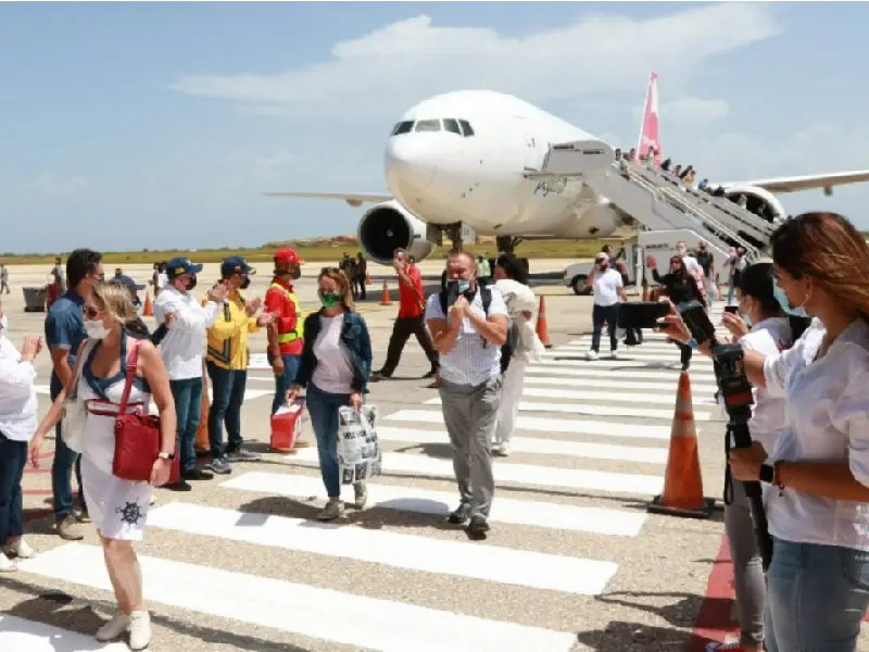 Caribe, imán para rusos y ucranianos