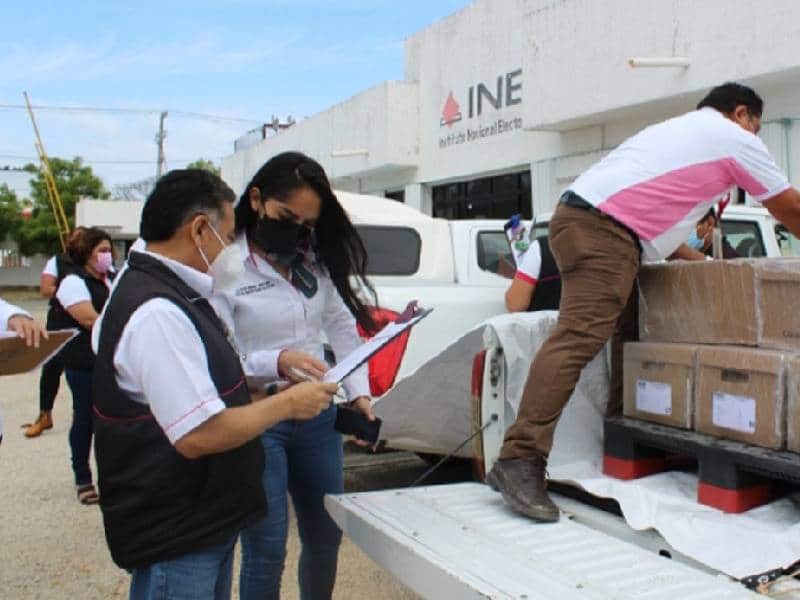 Distrito I casi listo para la consulta de Revocación de Mandato en Q. Roo