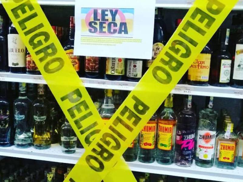 Por ley seca estas son las zonas que tendrán ley seca en zonas turísticas