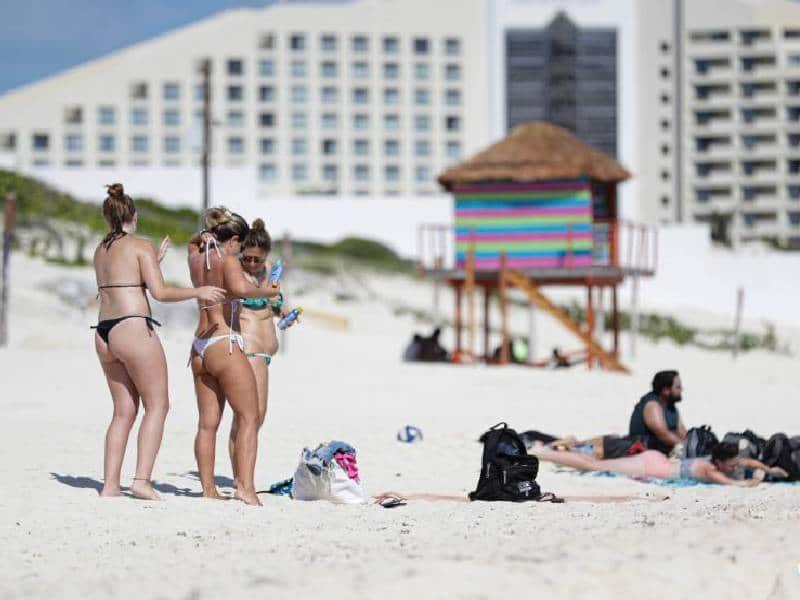 Sábado cauloro picos de hasta 40ºC en Quintana Roo