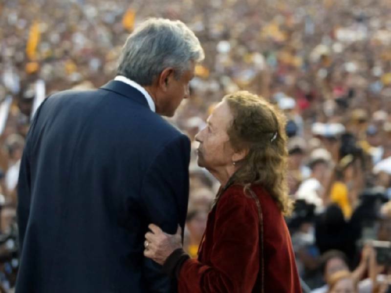 López Obrador lamenta la muerte de Rosario Ibarra de Piedra