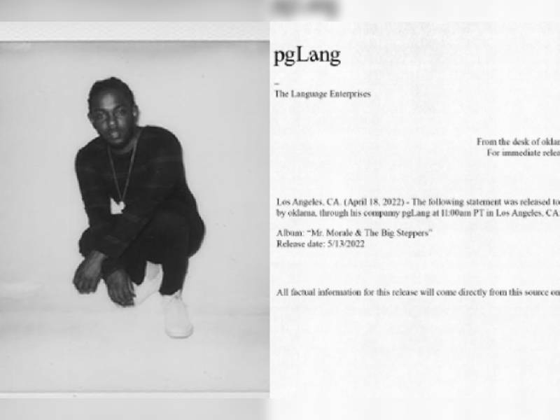 ¡Regresó! Kendrick Lamar lanzará su nuevo álbum ¡Mr. Morale & The Big Steppers!