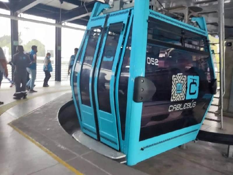 Llama Sheinbaum a usuarios a cuidar el Cablebús