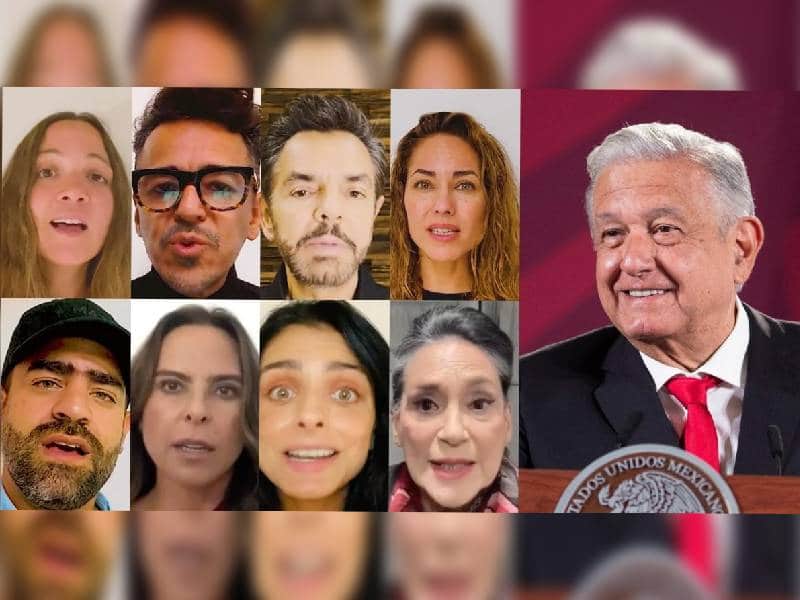 AMLO invita a famosos que se oponen al Tren Maya