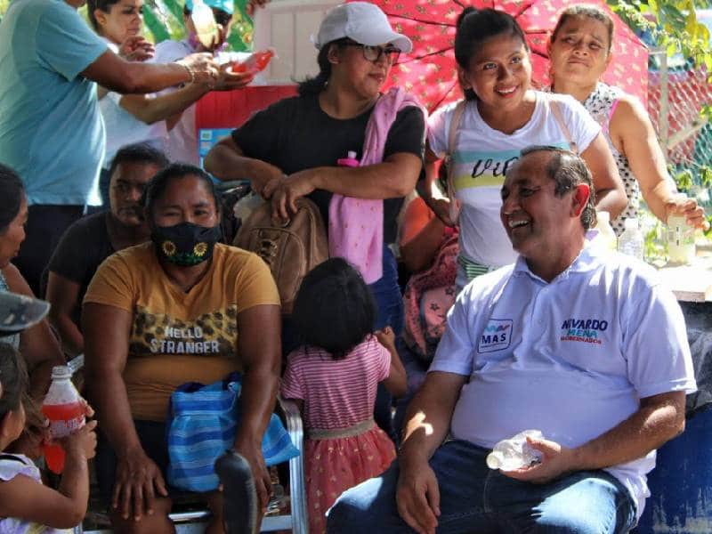 Candidato del MAS a la Gubernatura ofrece todo su apoyo a quintanarroenses