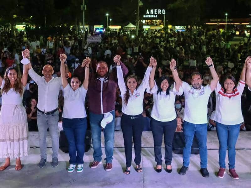 Mara Lezama con más preferencia electoral a la gubernatura de Q. Roo