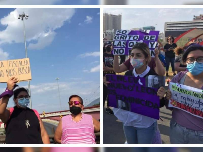 Marchan por Debanhi Escobar en Nuevo León