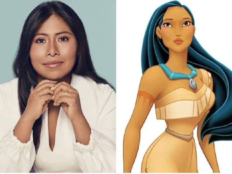 ¿Cómo dos gotas de agua? Yalitza Aparicio es en redes Pocahontas