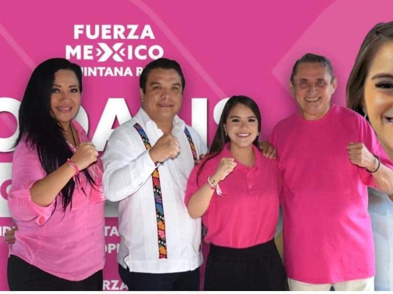 Se fortalece Odalis Gómez; asume Luis Ross Chablé la coordinación de su campaña