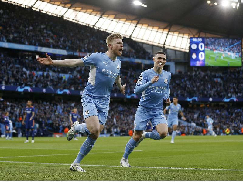 Manchester City vence 4-3 al Real Madrid en la ida de las semifinales