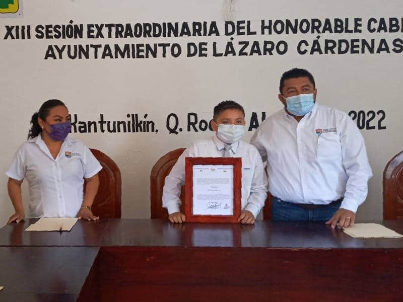 Rinde protesta Presidente Municipal Infantil de Lázaro Cárdenas