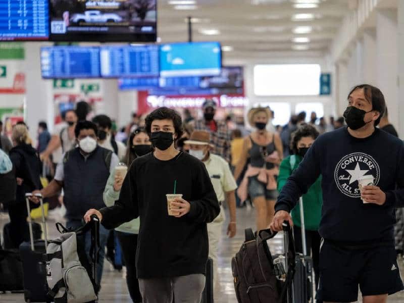 El aeropuerto de Cancún, con 538 operaciones y una conexión con 19 países