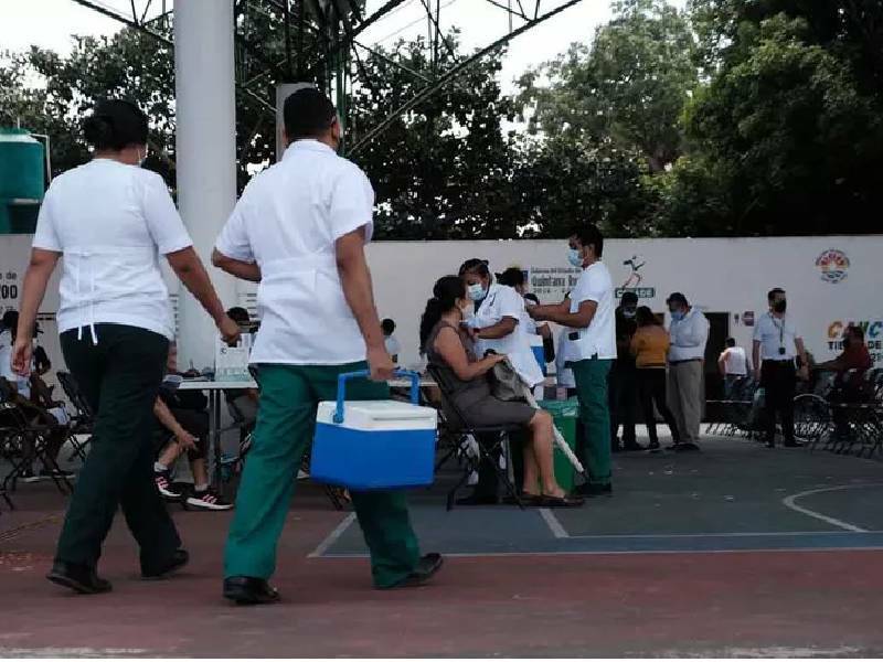 Instalan más módulos de vacunaciInstalan más módulos de vacunación contra Covidón contra Covid