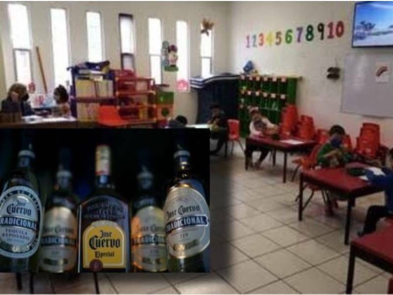 Video: Niña confunde jugo, lleva tequila al kinder y lo comparte en recreo