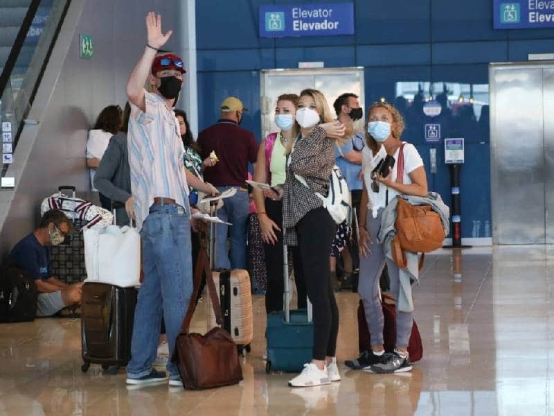 Aumentó 44.9% arribo de turistas internacional a México en marzo