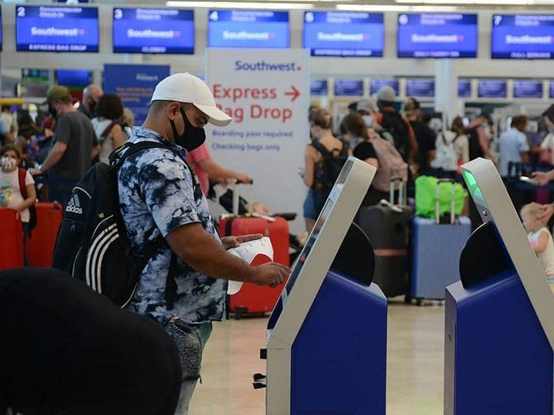 El aeropuerto de Cancún, con 459 operaciones este día y una conexión con 61 destinos