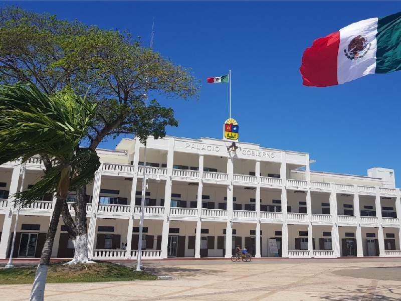 Marcha pacífica en el centro de la ciudad de Chetumal