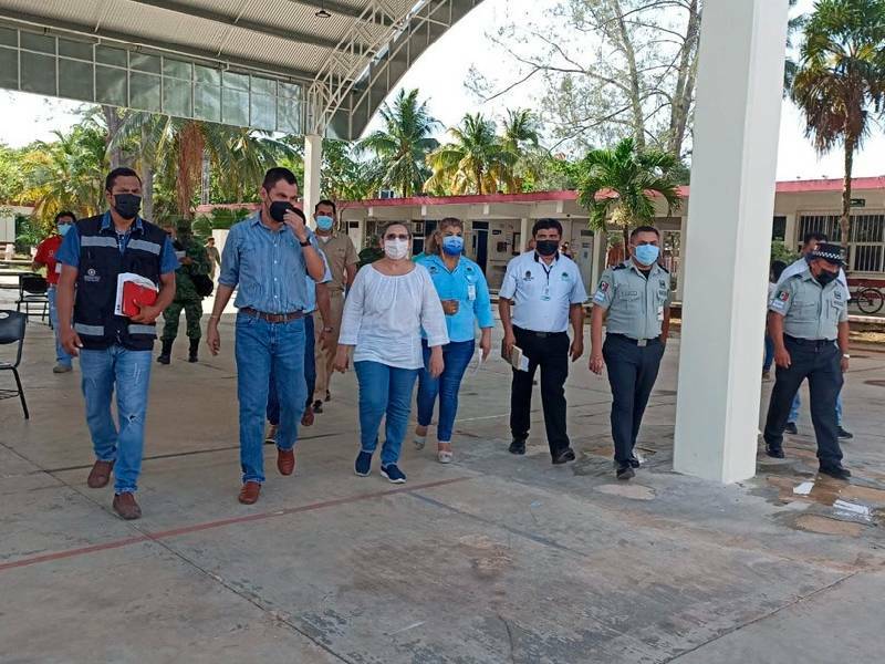Supervisan refugios y albergues en Carrillo Puerto, previo a temporada de huracanes