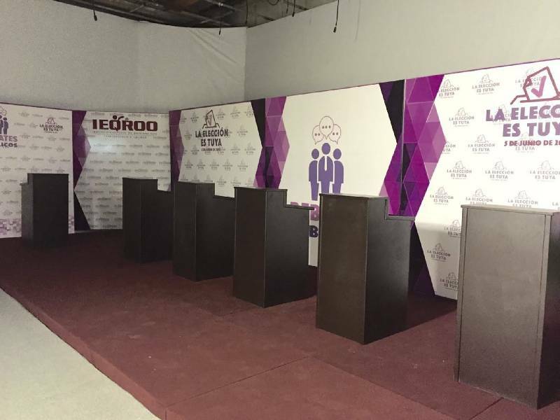 Confirmado los debates entre los candidatos a diputado local